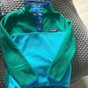 Lands' End Green and Blue Kids Sweatshirt
